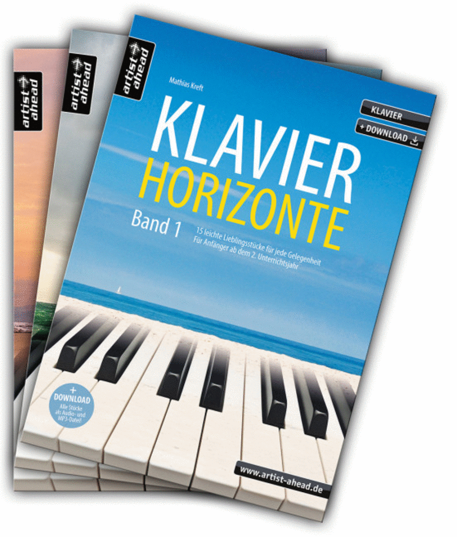 Klavier-Horizonte Band 1-3 im Set