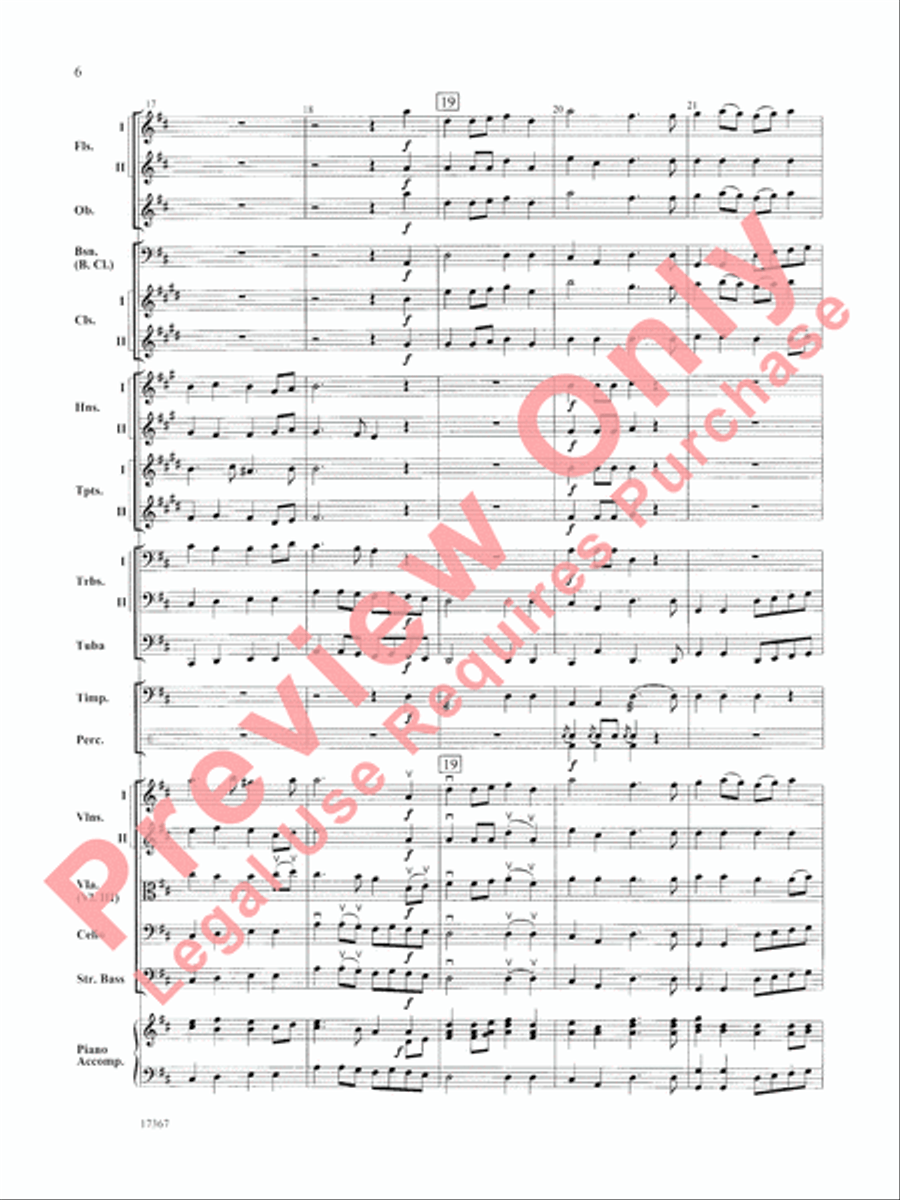 March Prelude Full Orchestra scores gallery preview page 7