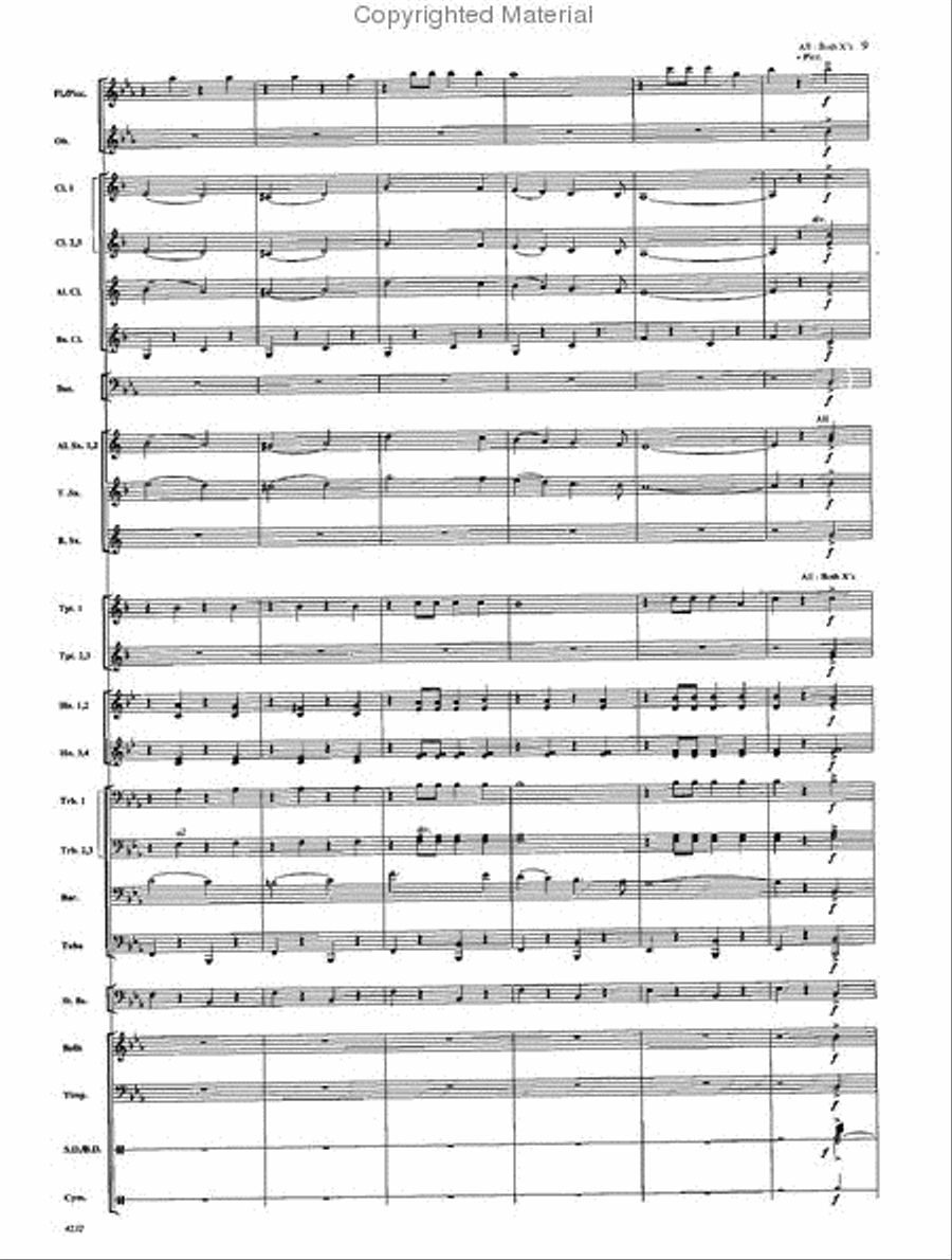 Lexington Lexington Concert Band scores gallery preview page 9
