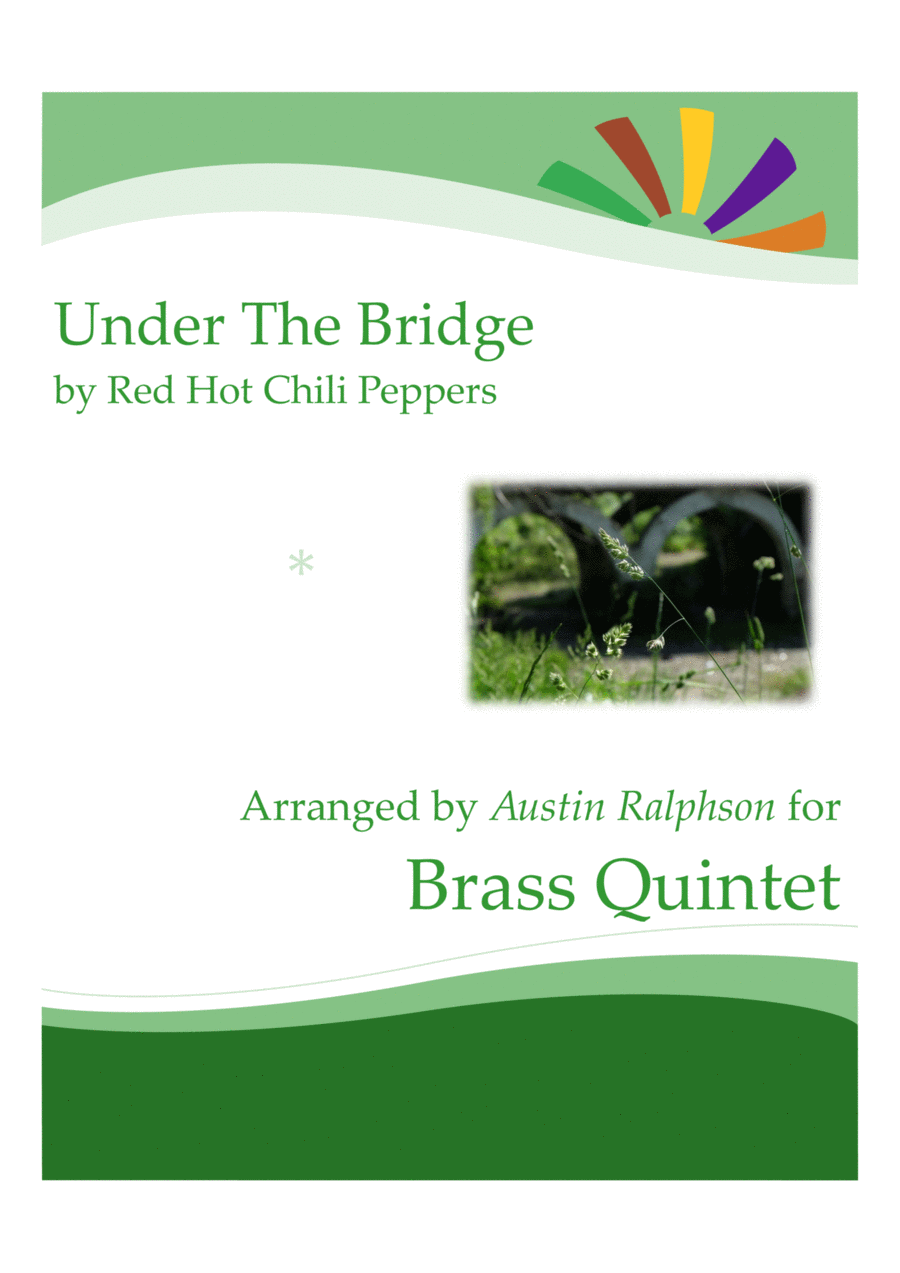 Under The Bridge Horn scores gallery preview page 1