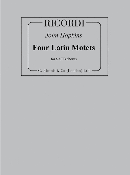 Four Latin Motets