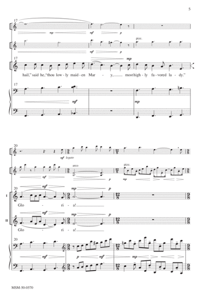 Gabriel's Message (Downloadable Choral Score)