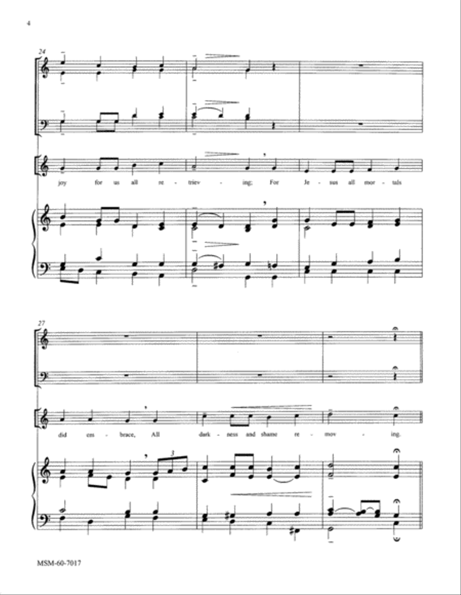O Day Full of Grace Choir scores gallery preview page 4