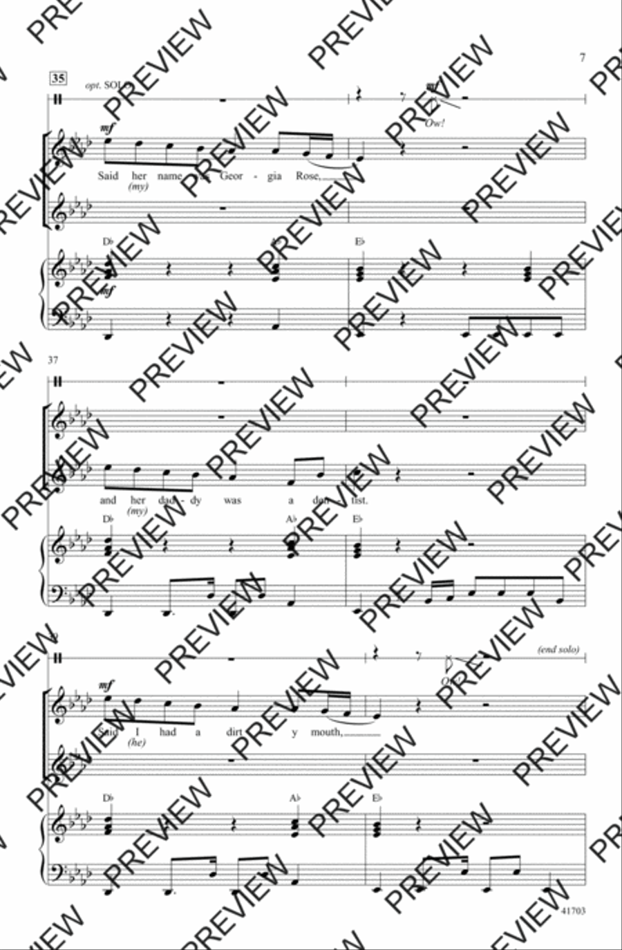 Best Song Ever Best Song Ever 2-Part scores gallery preview page 7