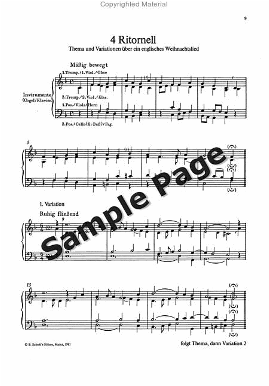 Mit Freudigem Schall Score 4-Part scores gallery preview page 10