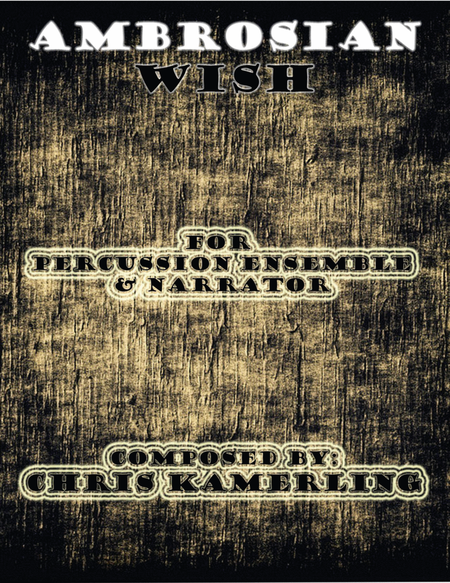 Ambrosian Wish - Percussion Ensemble with Narrator image number null