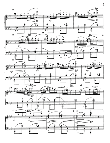 "Nerdfox Rag" for piano Op. 23