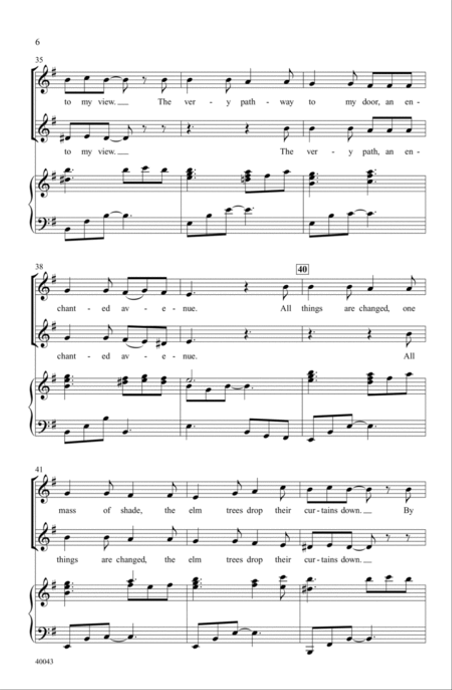 Mysterious Moon Choir scores gallery preview page 5