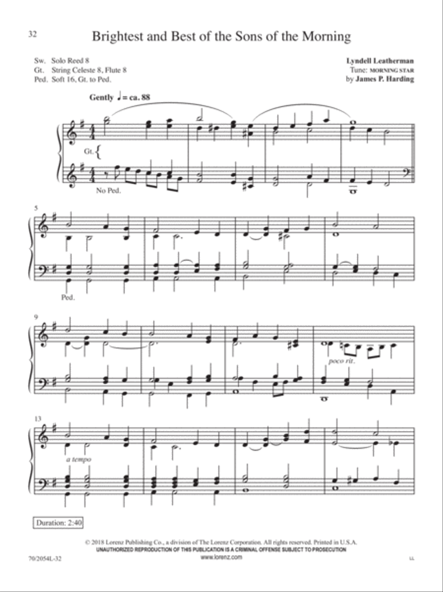 Seasons of Grace Seasons of Grace Organ Solo scores gallery preview page 7