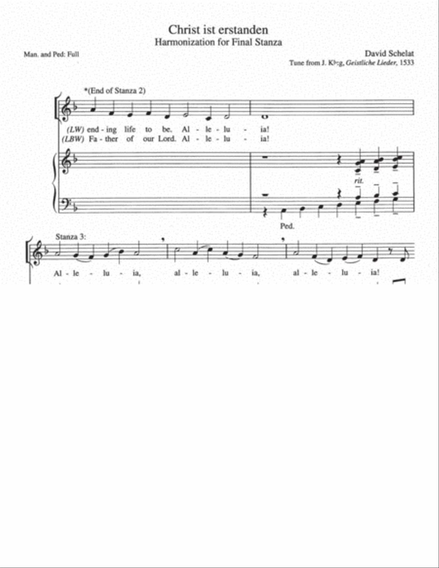Hymn Enrichments, Set 1 Organ scores gallery preview page 12