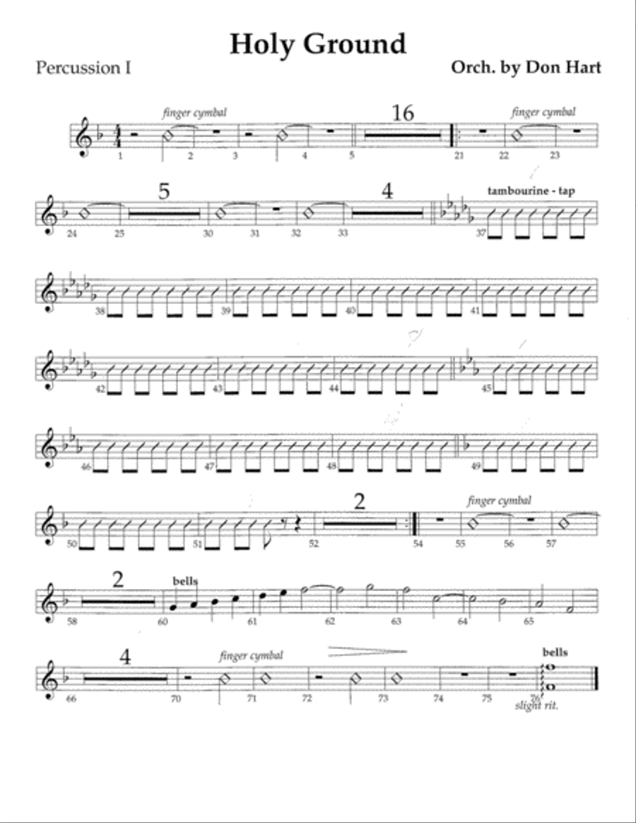 Holy Ground Holy Ground Choir scores gallery preview page 21