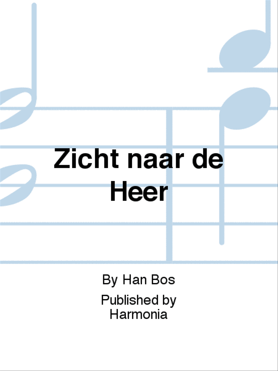 Zicht naar de Heer Zicht naar de Heer 4-Part scores gallery preview page 1