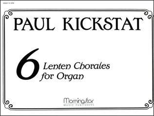 Book cover for Six Lenten Chorales for Organ