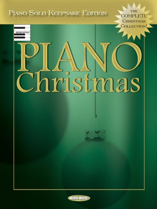 Book cover for Piano Christmas - Keepsake Edition