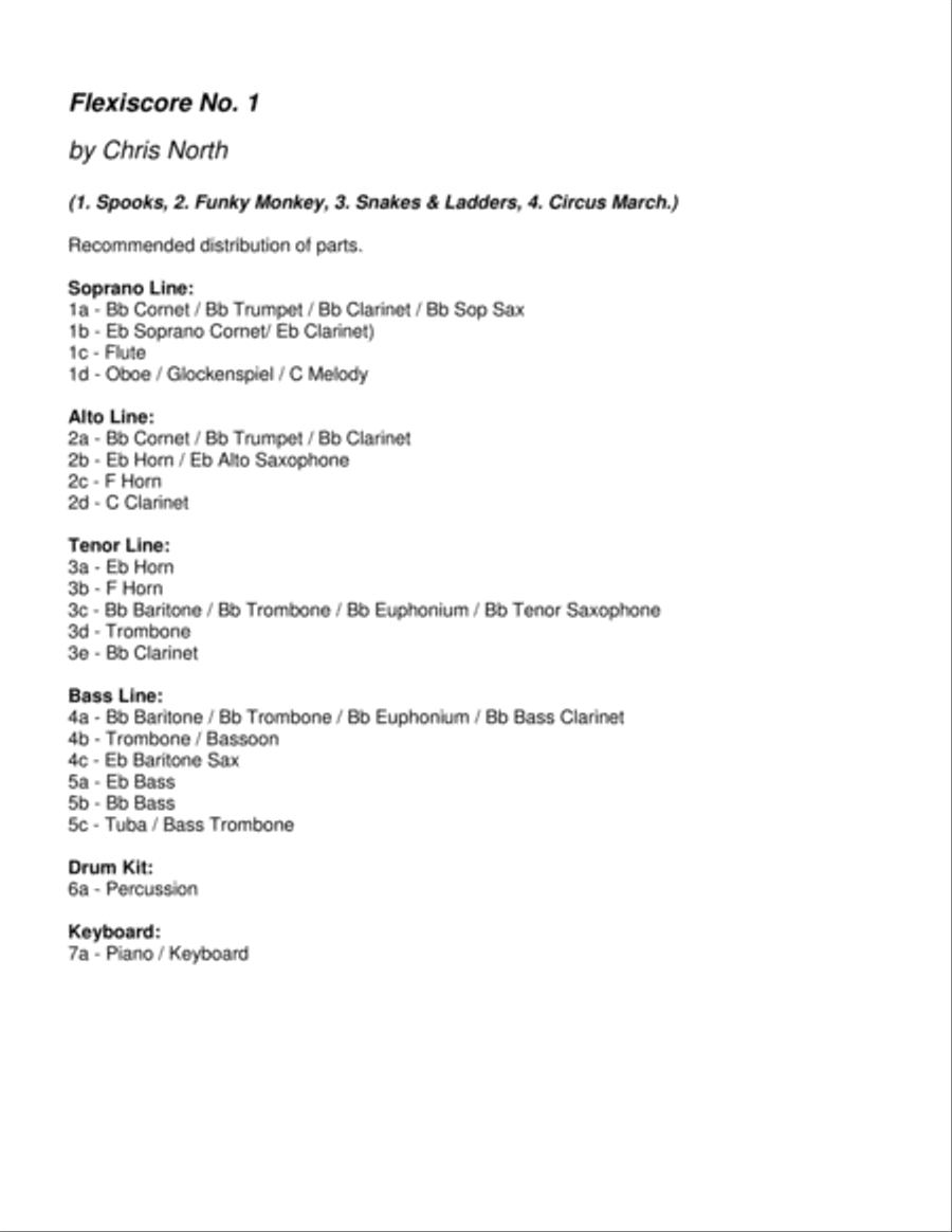 Flexiscore No. 1 (Junior Band) Score scores gallery preview page 2