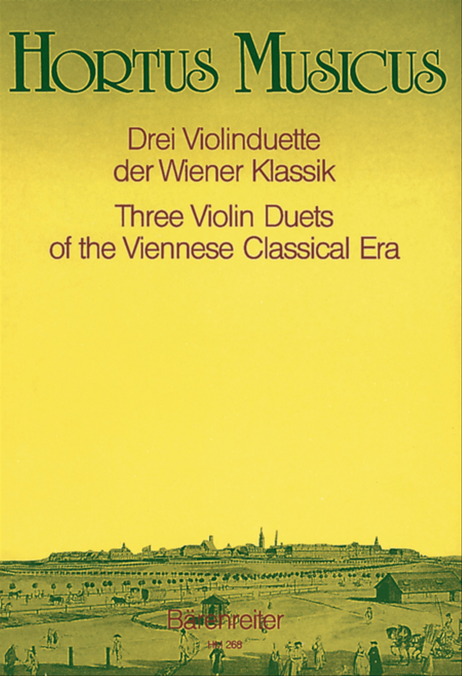 Drei Violinduette der Wiener Klassik String Duet - Sheet Music