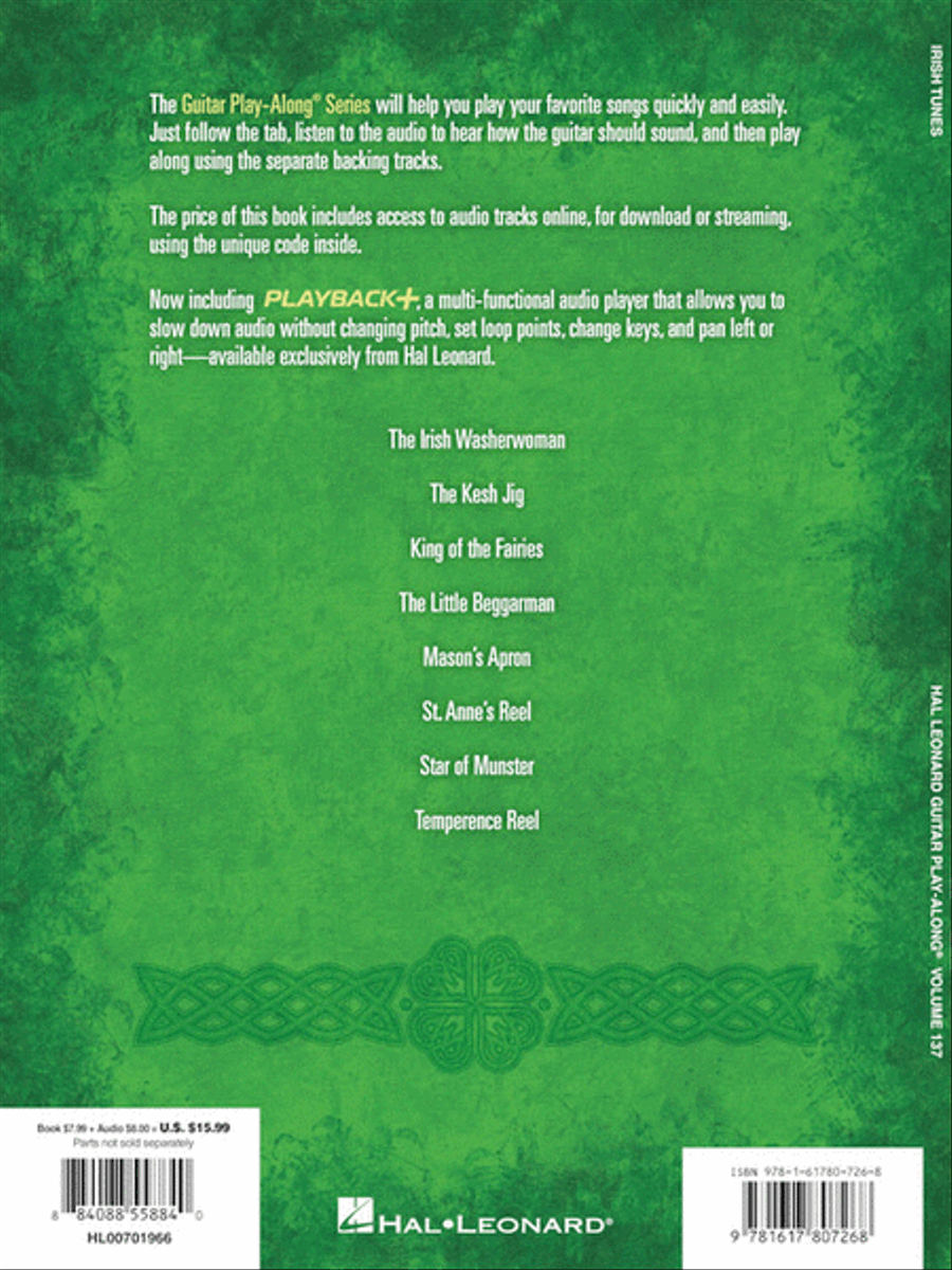 Irish Tunes Guitar Tablature scores gallery preview page 7