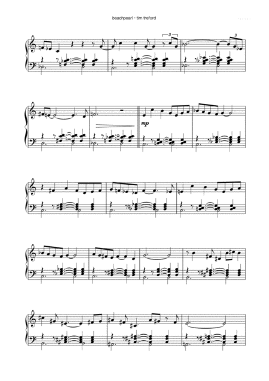 Hammerbrooklyn Complete Album Piano Solo scores gallery preview page 4
