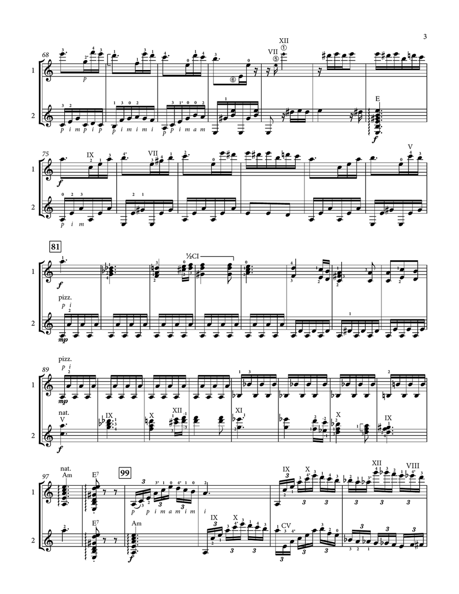 Bagatelle No. 25 A Minor: Für Elise Chamber Music scores gallery preview page 4