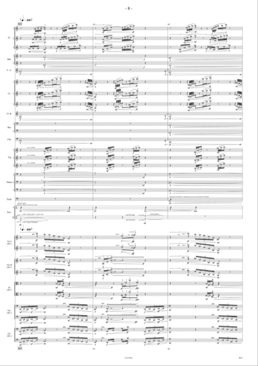 Lucifer D'Apres Pollock Orchestra scores gallery preview page 7