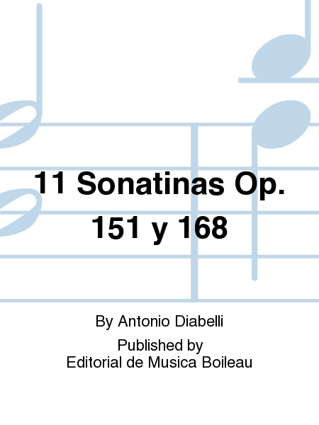 11 Sonatinas Op.151 Y 168