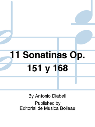 11 Sonatinas Op. 151 y 168