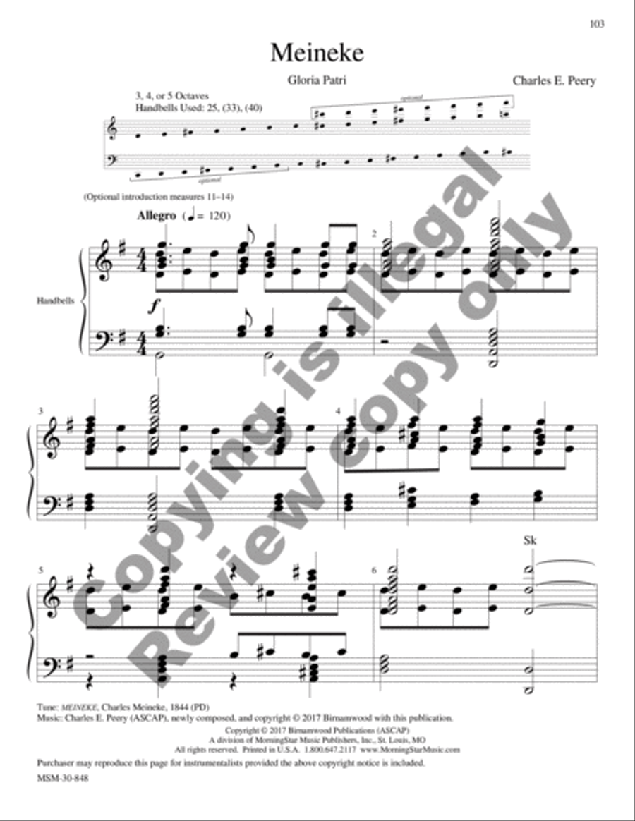 Let Praises Ring, Volume 3 5-Octaves scores gallery preview page 141