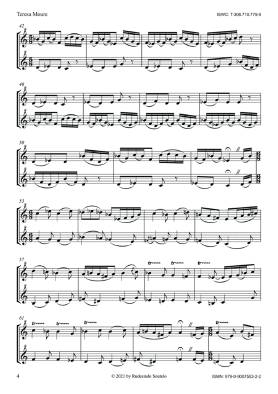 Teresa Moure (Bagpipes Duo) Bagpipe scores gallery preview page 4