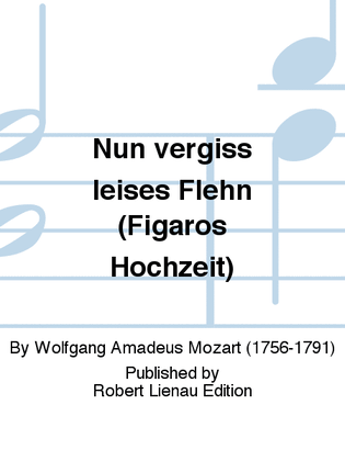 Book cover for Nun vergiss leises Flehn (Figaros Hochzeit)