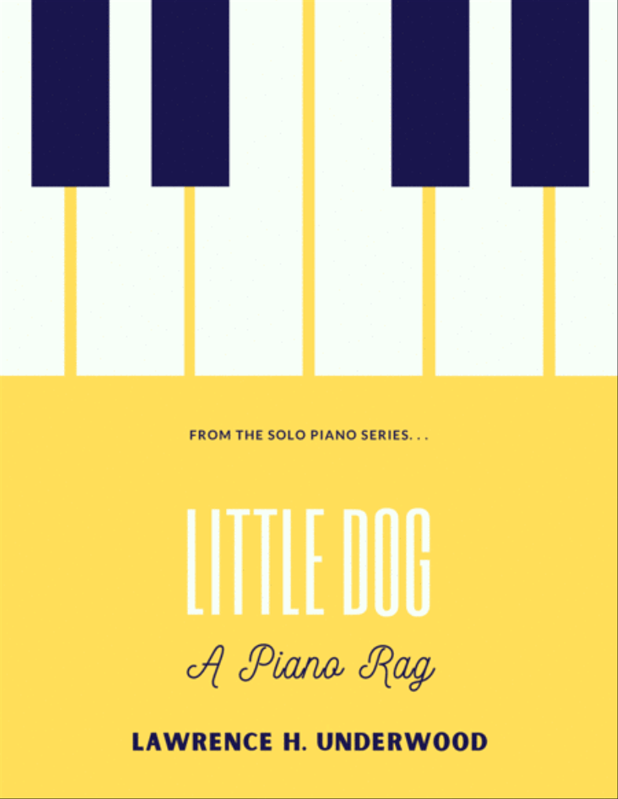 Little Dog: A Piano Rag Little Dog: A Piano Rag Piano Solo scores gallery preview page 1