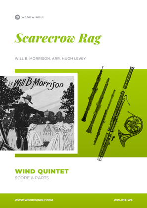 Book cover for Scarecrow Rag - Will Morrison - Wind Quintet