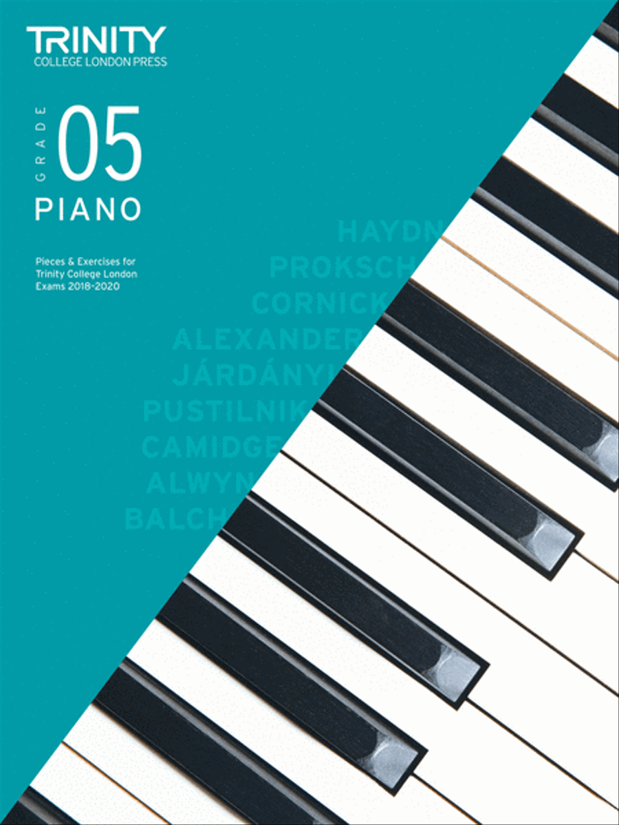 Piano Exam Pieces & Exercises 2018-2020: Grade 5 (book only) Piano Method scores gallery preview page 1
