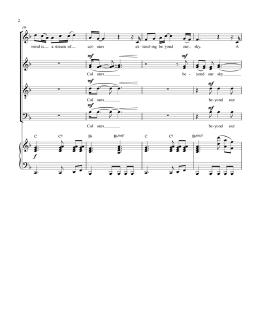 Light My Love Light My Love 4-Part scores gallery preview page 2