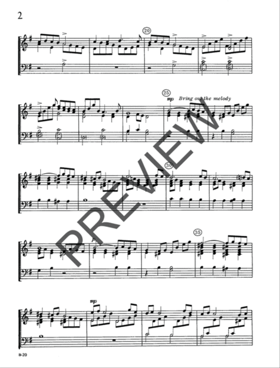 Arioso Arioso Handbell Choir scores gallery preview page 3