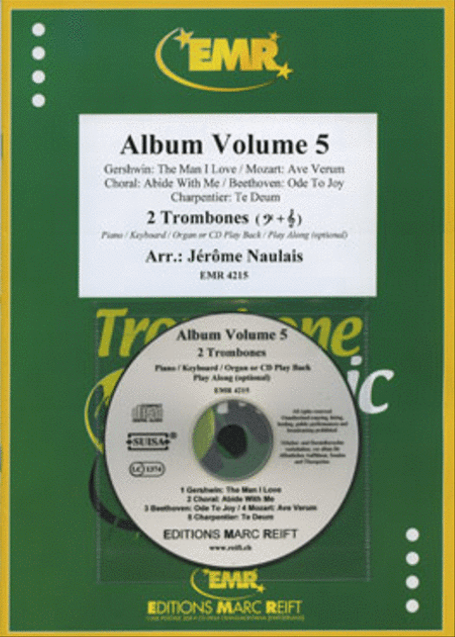 Album Volume 5 Trombone Duet scores gallery preview page 1