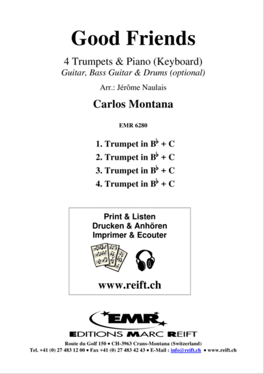 Good Friends Trumpet scores gallery preview page 2