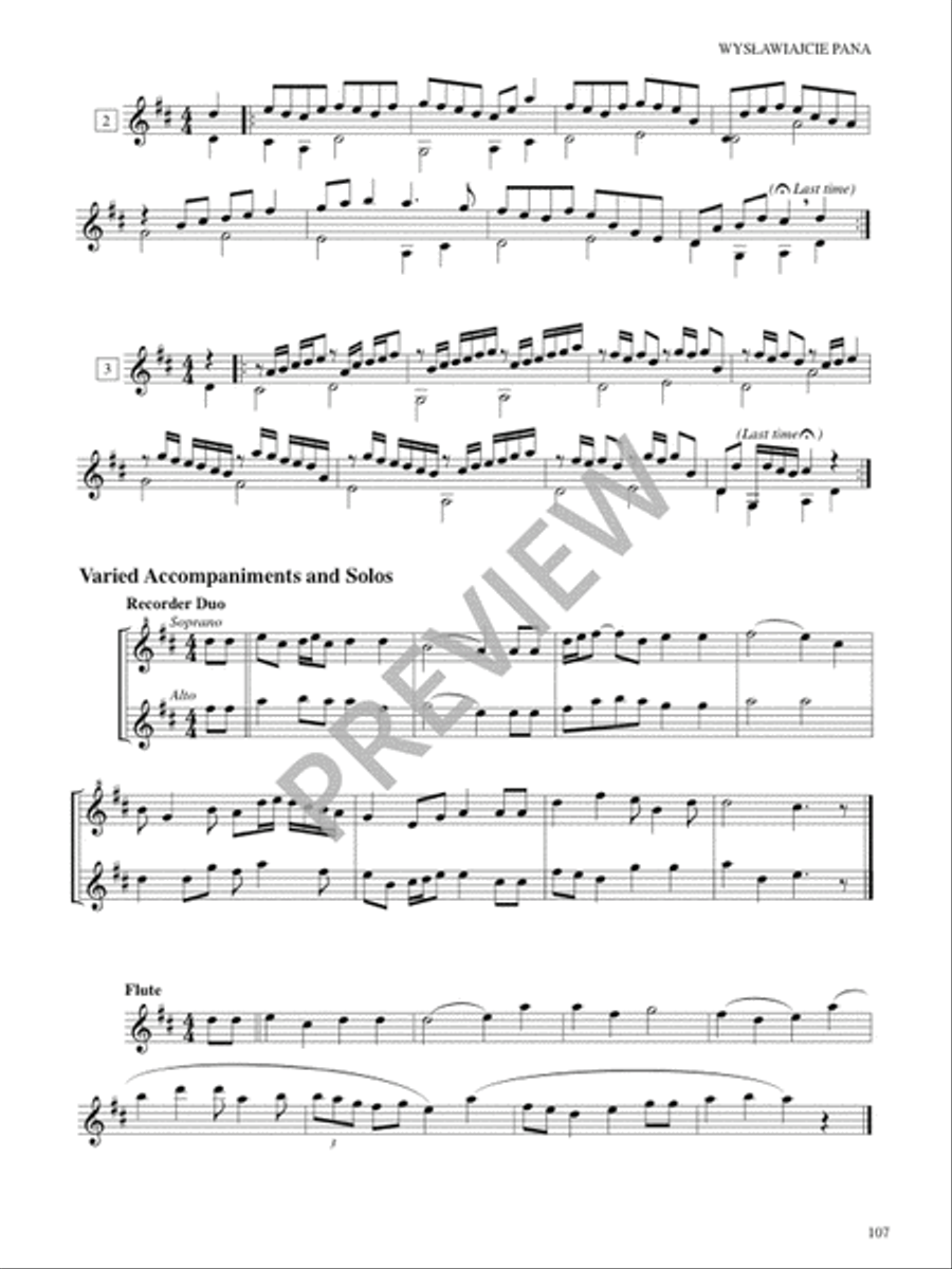 Christe Lux mundi - Instrument edition Guitar scores gallery preview page 109