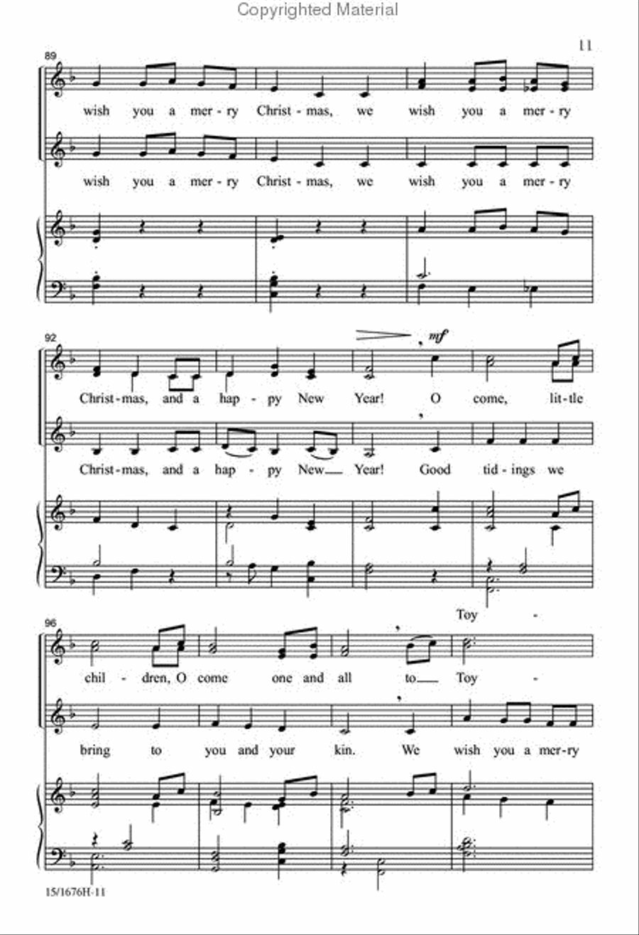 Christmas...In About Three Minutes SSA scores gallery preview page 10