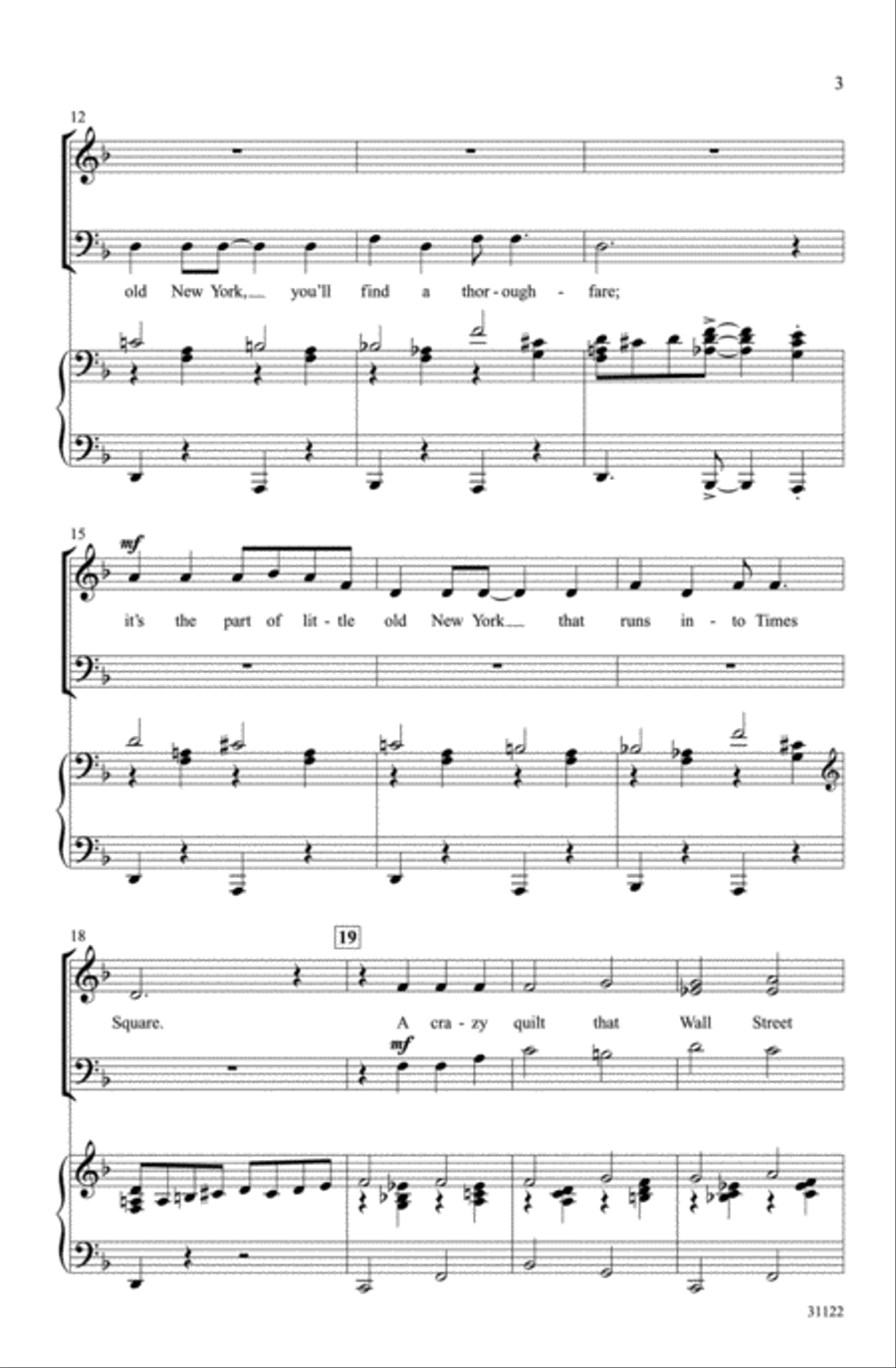 Forty-Second Street 4-Part scores gallery preview page 3