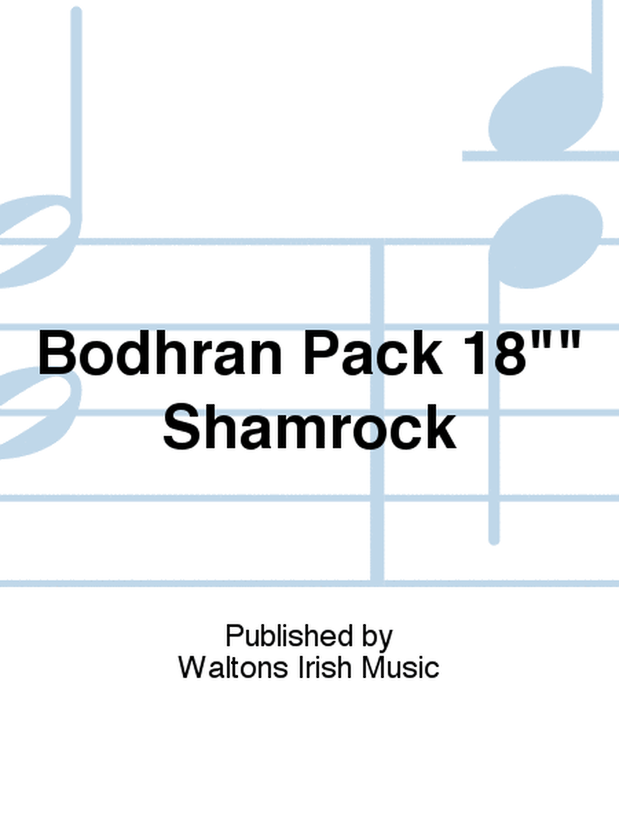 Bodhran Pack 18 Shamrock
