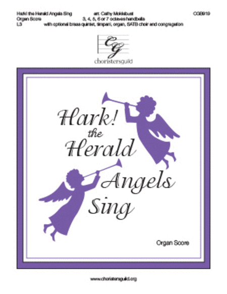 Hark! the Herald Angels Sing - Organ Score image number null