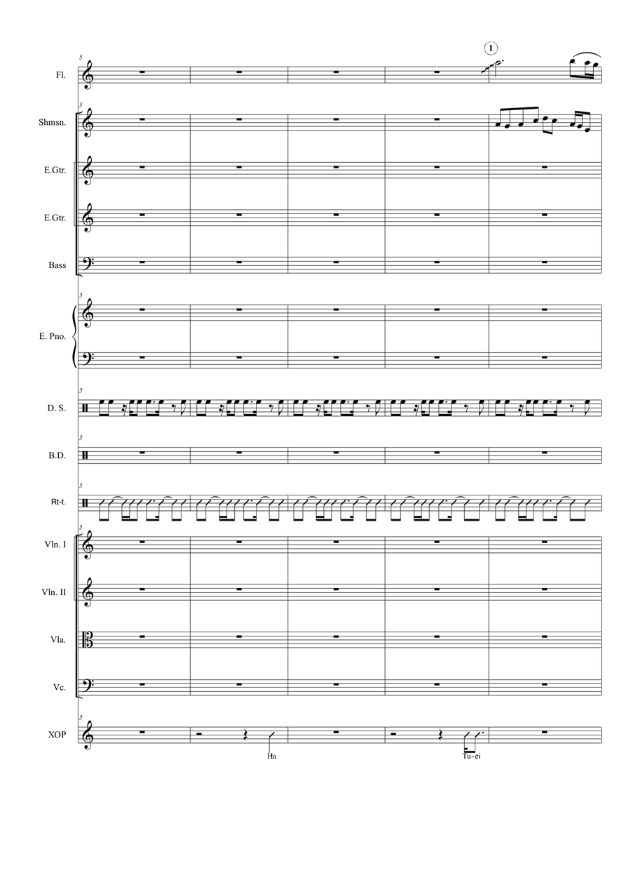 Naruto Main Theme Naruto Main Theme Chamber Orchestra scores gallery preview page 2