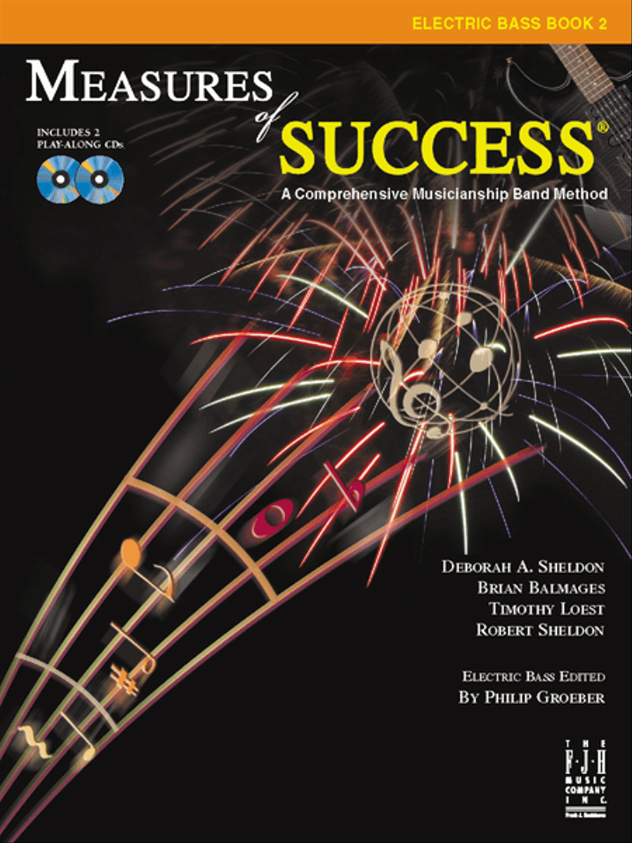 Measures of Success Electric Bass Book 2 Concert Band Methods scores gallery preview page 1