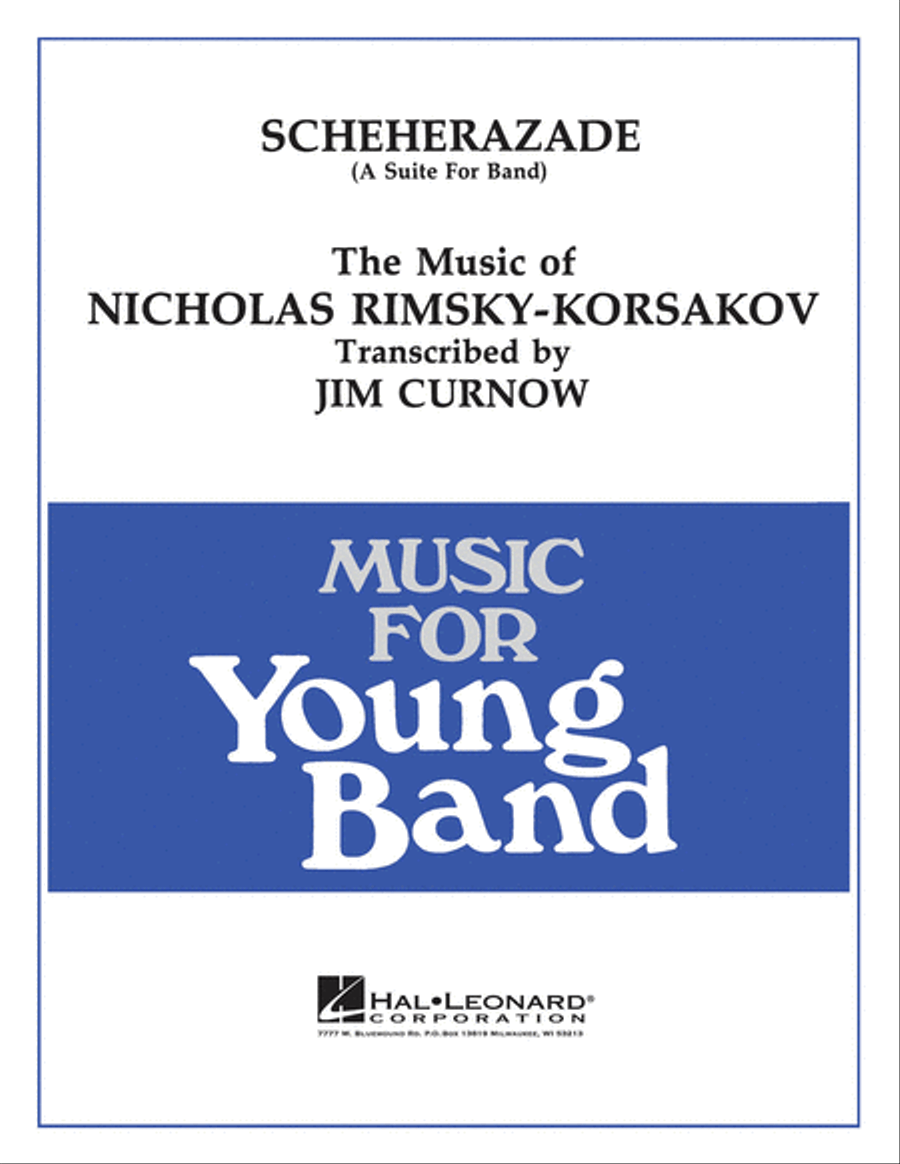 Scheherazade Concert Band scores gallery preview page 1
