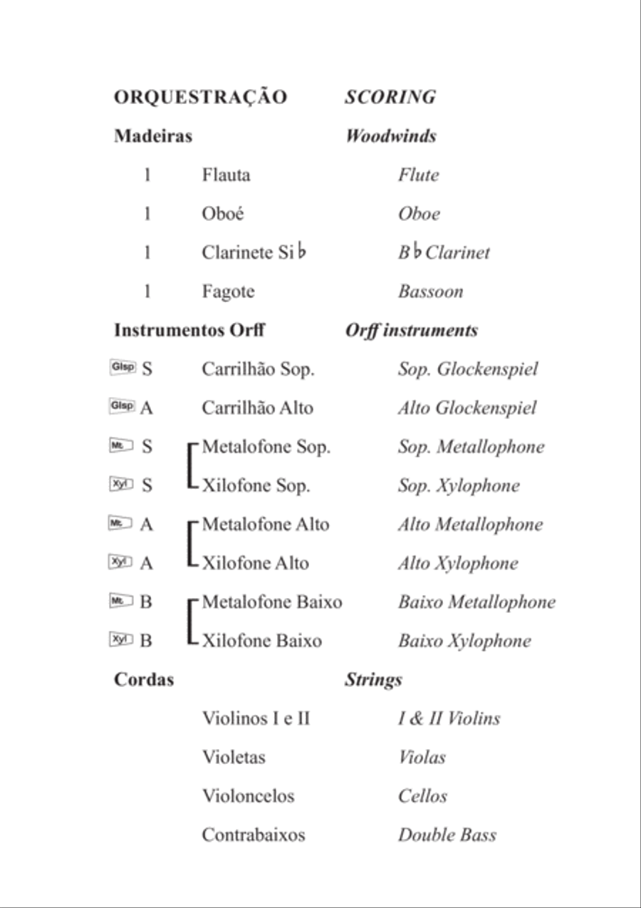 Triskel (Orff Instruments & Chamber Orchestra) - Score Only Chamber Music scores gallery preview page 3