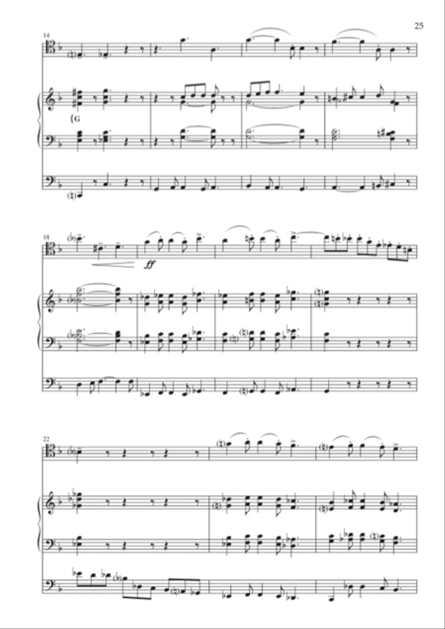 Sonata, Op. 60 Organ scores gallery preview page 5