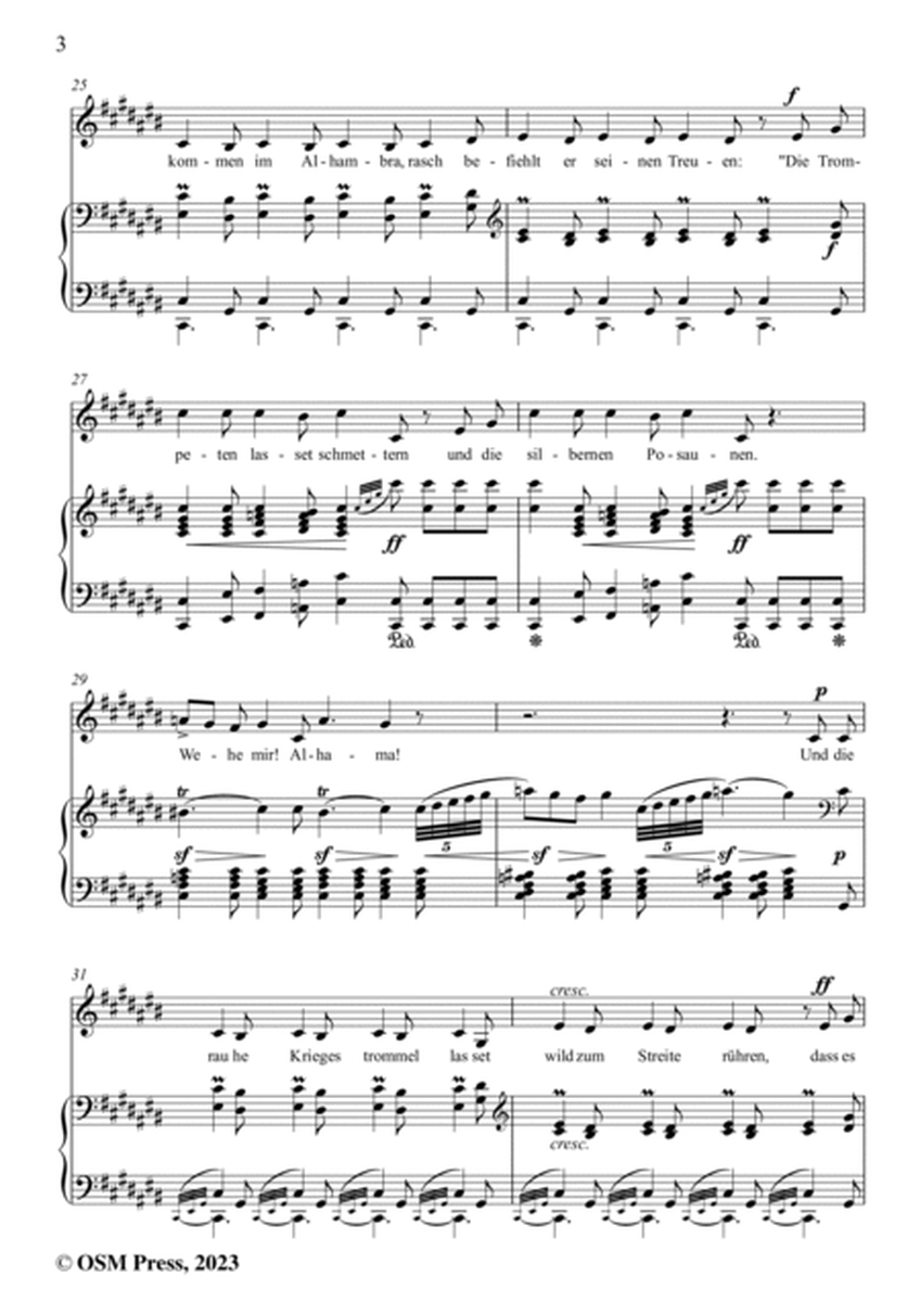 C. Loewe-Der Sturm von Alhama,in f sharp minor,Op.54 image number null