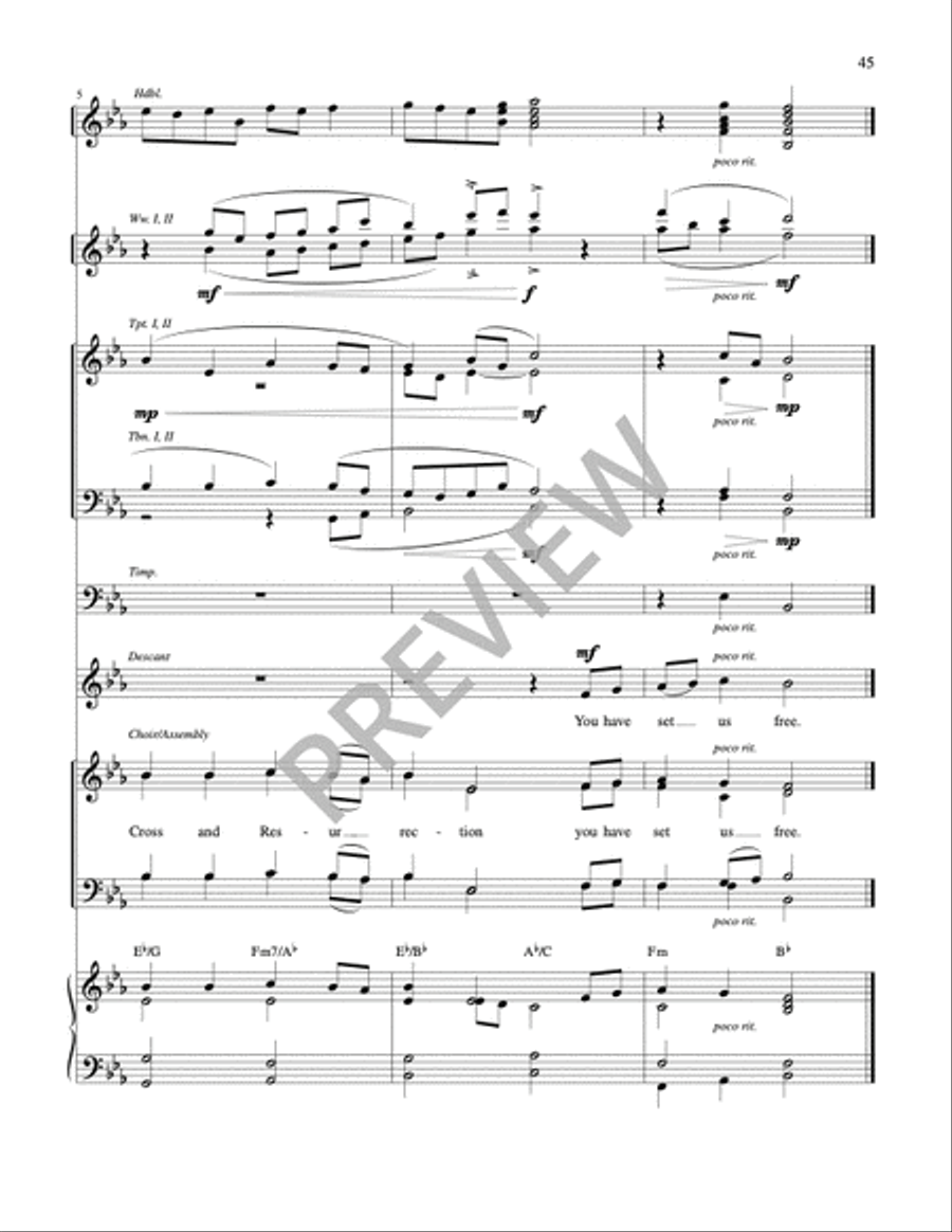 Mass of Wisdom - Full Score 4-Part scores gallery preview page 20