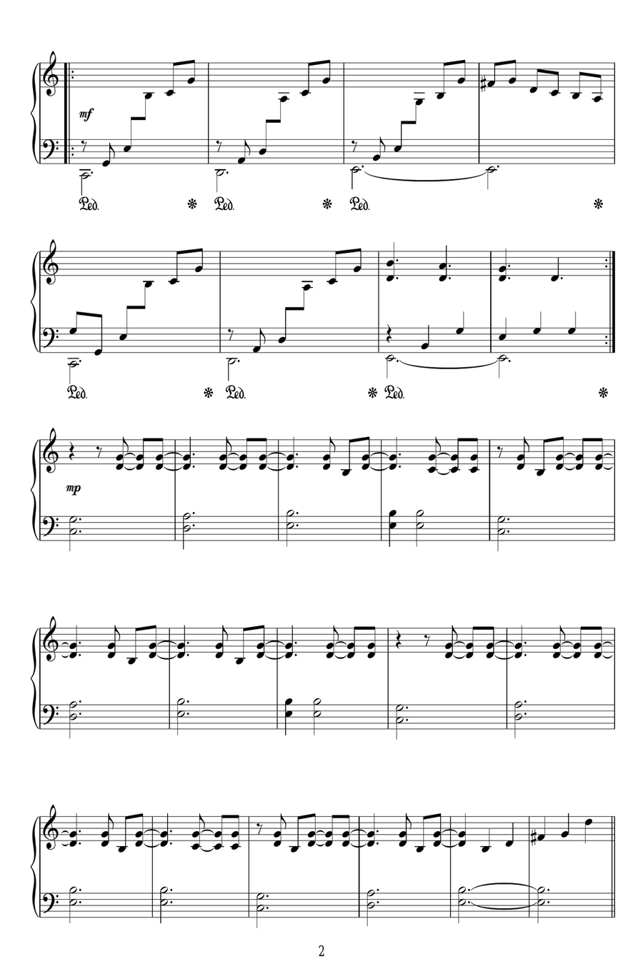Aria Voice Solo scores gallery preview page 2