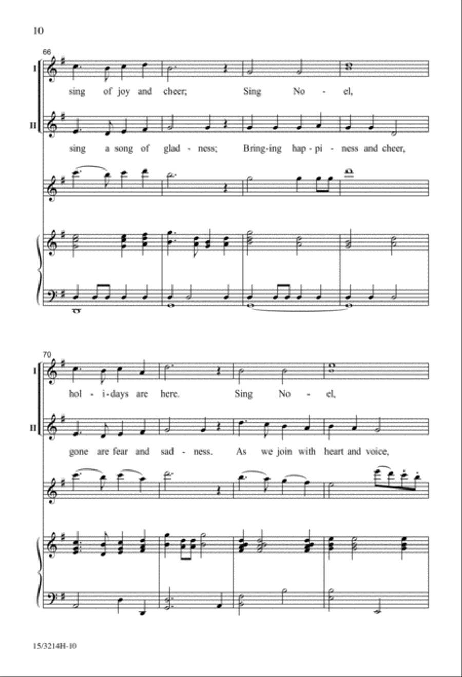 Joy Is Everywhere! 2-Part scores gallery preview page 10
